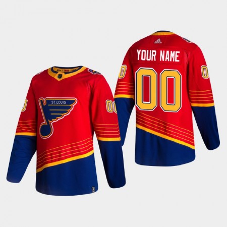 St. Louis Blues Dresy Personalizované 2020-21 Reverse Retro Authentic - Pánské St. Louis Blues Dresy Personalizované 2020-21 Reverse Retro Authentic - Pánské